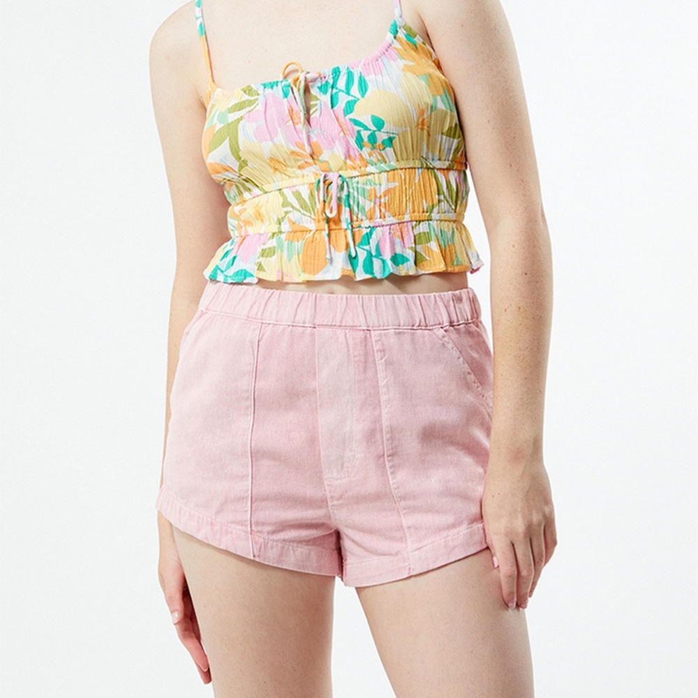 BILLABONG A/Div Safari Light Pink Shorts Size Large With Pockets NEW
